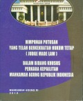 HIMPUNAN YANG TELAH BERKEKUATAN HUKUM TETAP DALAM BIDANG KHUSUS KEPAILITAN MARI TAHUN 2010