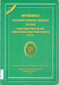 INFORMASI PERATURAN PERUNDANG-UNDANGAN TENTANG TINDAK PIDANA PENCUCIAN UANG, PEMBERANTASAN TINDAK PIDANA TERORISME, GARASI TAHUN 2003