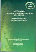 INFORMASI PERATURAN PERUNDANG-UNDANGAN (JDI-HUKUM) TENTANG PELAYANAN PUBLIK EDISI KHUSUS  2010